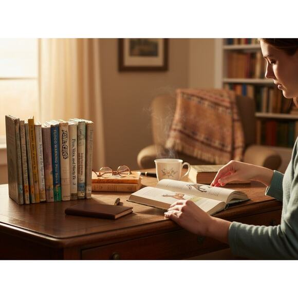 Vintage Kids Book Bundle (11) Library Decor Homeschool - Picture 16 of 16